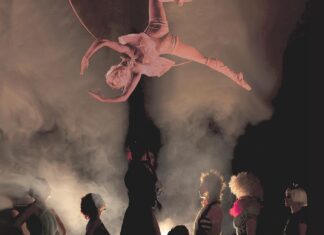 Aerial Without Limits presents Art in the Dark: Drop of a Hat