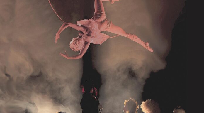 Aerial Without Limits presents Art in the Dark: Drop of a Hat