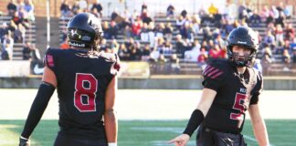 Injuries hamper Tualatin’s hot start as Timberwolves drop state title game Tualatin opened the state title game with a touchdown pass from Nolan Keeney (No. 5) to Jayden Fortier (No. 8), but both players were hurt in the second quarter and neither returned, as the Timberwolves lost to Central Catholic.