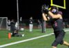Tualatin rolls into state semifinals after another playoff blowout Tualatin receiver AJ Noland hauls in the first of two touchdown catches in a 47-14 win in the second round of the playoffs.