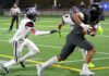 Tualatin punches ticket to state title game Tualatin star Jayden Fortier finishes off a long reception in a 42-23 win, in which the tight end had four touchdown catches.