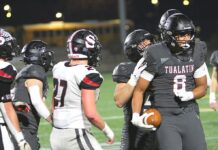 Three Tualatin football players sign on to play collegiately