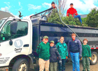 Scouts BSA Christmas Tree Recycling