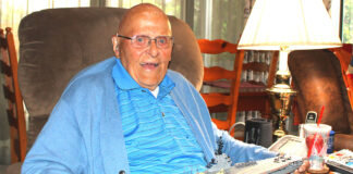 WWII Navy veteran is honored twice on Veterans Day