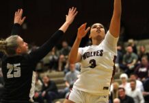 Tualatin girls win again to advance to Chiles Center Tualatin senior Jordyn Smith led the Timberwolves with 14 points in Tualatin's win Friday night to move on in the state playoffs.