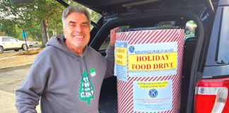 Tualatin Kiwanis Host Holiday Food Drive