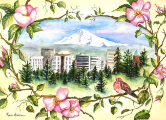 Art as Storytelling in the Work of Karin Anderson at the Tualatin Library