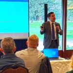 What Recession? State Economist Carl Riccadonna presenting at the Tualatin Chamber’s 2026 State and National Economic Outlook breakfast.