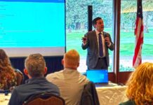 What Recession? State Economist Carl Riccadonna presenting at the Tualatin Chamber’s 2026 State and National Economic Outlook breakfast.