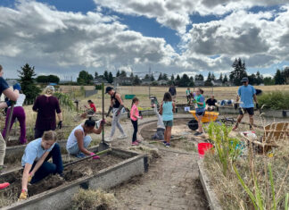 Calling all gardeners – spring is here, and it’s time to dig in Girl Scouts garden clean-up at Byrom Elementary Community Garden.
