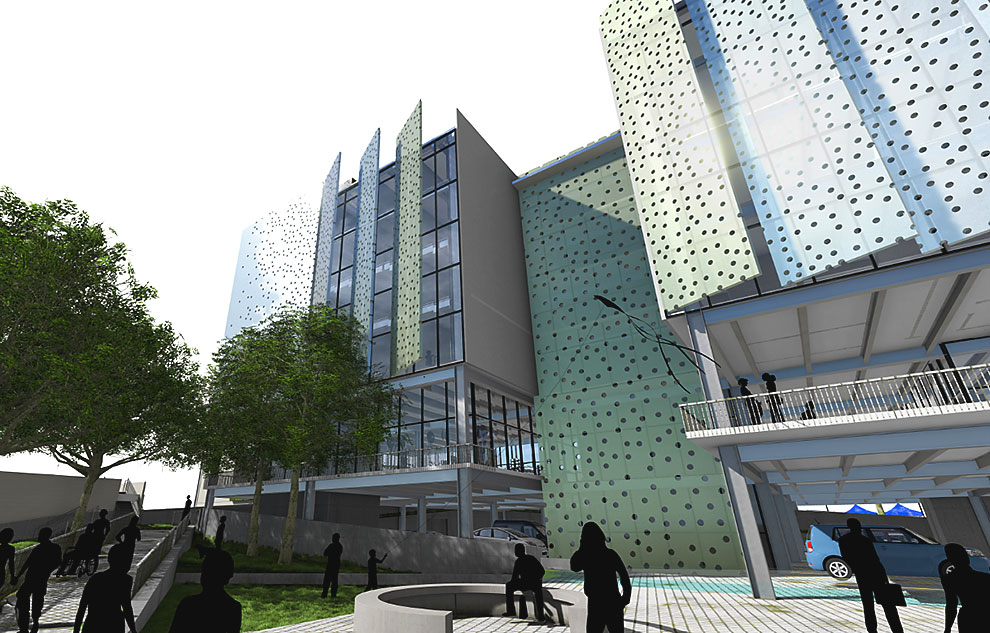 UO Architecture student rendering of Tualatin