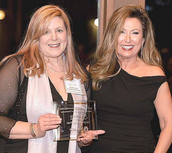 Chamber Volunteer of the Year: Nicole Wong (left), Youth Creative Labs