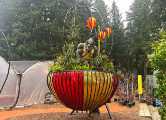 World’s Largest Hanging Garden Basket Unveiled for Spring Equinox The world's largest hanging basket