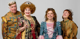 The Princess You’ve been Waiting for has Arrived Once Upon a Mattress at Broadway Rose cast in costume