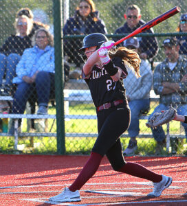Tualatin's Gianna Paulson is starting at shortstop for the young Timberwolves.