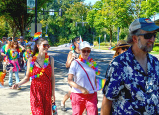 Tualatin Valley Pride Returns to the Commons for a Vibrant Celebration People walking at the Tualatin Pride Stride