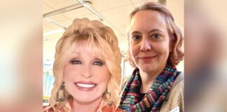Tualatin Public Library Director of 15 years resigns; Points to woes with Washington County Jerianne Thompson (right) stands beside a cardboard cutout of singer-songwriter, philanthropist, and Imagination Library founder Dolly Parton at the Tualatin Library.