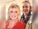 Tualatin Public Library Director of 15 years resigns; Points to woes with Washington County Jerianne Thompson (right) stands beside a cardboard cutout of singer-songwriter, philanthropist, and Imagination Library founder Dolly Parton at the Tualatin Library.