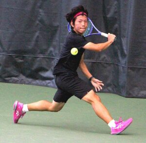 Tualatin's Shingo Okazaki became the first boys single player to qualify for the state championship tournament in eight years.