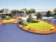 $740K Metro Grant Boosts Final Phase of Downtown Tualatin Revitalization A color rendering shows a University of Oregon student's so-called lily-pad concept for redeveloping downtown Tualatin's Lake at the Commons. The idea would be to build green-space pads that would both enliven the lake and better coordinate its surroundings. Hundreds of students in UO’s Sustainable City Year Program contributed countless ideas for the revitalization of Tualatin's urban core.