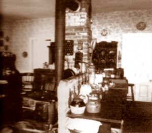 Country kitchen where Maria Sweek cooked for 
her family.