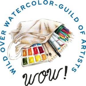 Wild Over Watercolor - Guild of Artists logo