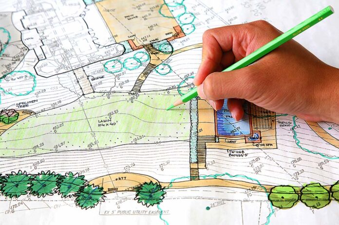 Challenges-of-Running-a-City A map being colored in.