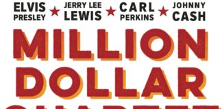 Million Dollar Quartet Rocks Broadway Rose Theatre Million Dollar Quartet logo.