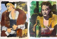 ‘The Usual Suspects’ Art Exhibition of Noir Portraitsby Kim McLaughlin on Display at the Tualatin Library Gold Bars Noir and Nothing Of Value Noir