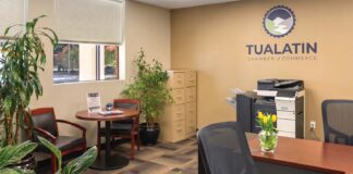 A New Chapter of Growth for the Tualatin Area Chamber of Commerce Inside of the Tualatin Chamber of Commerce