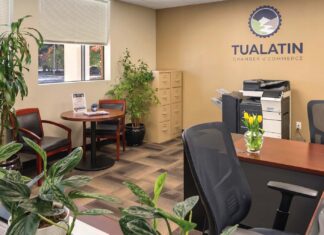 A New Chapter of Growth for the Tualatin Area Chamber of Commerce Inside of the Tualatin Chamber of Commerce