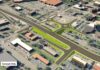 ‘90th will be the new bottleneck’: Analysis of Tualatin Sherwood Road Crossing Illuminates Few Paths Forward Southernly Alignment: A rendering presented to Tualatin City Councilors shows a realigned Tualatin-Sherwood Road extending over Boones Ferry Road and the Portland and Western Railroad.