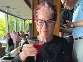 Longtime Community Volunteer Susan Noack Remembered As Fierce, Passionate Advocate Susan Noack offering one final toast at a recent gathering.