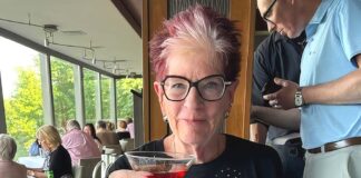 Longtime Community Volunteer Susan Noack Remembered As Fierce, Passionate Advocate Susan Noack offering one final toast at a recent gathering.