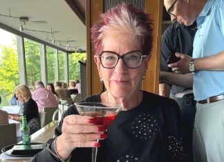 Longtime Community Volunteer Susan Noack Remembered As Fierce, Passionate Advocate Susan Noack offering one final toast at a recent gathering.