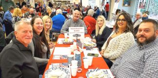 Juanita Pohl Center Hosts Annual Veterans Recognition Breakfast A group at the veterans recognition breakfast.