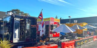 ‘In the Books:’ Food Cart Pods Legal in Tualatin The Tap & Table food cart pod in Tualatin’s neighbor city, Tigard consists of four carts and provides patrons with permanent bathrooms and shaded seating.