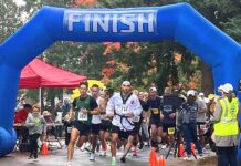 The Regatta 5K Run/Walk Returns Regatta Run finish line